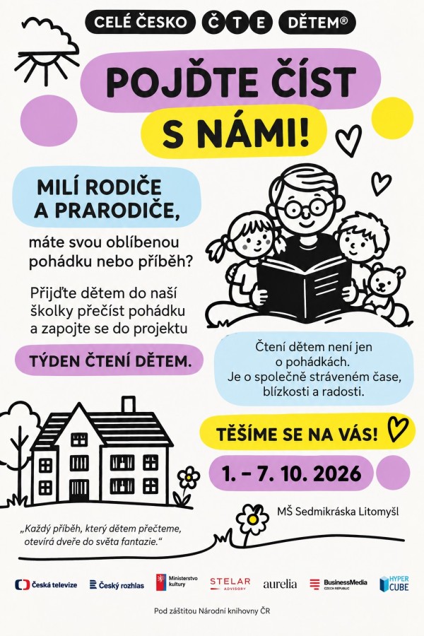 Celé Česko čte dětem